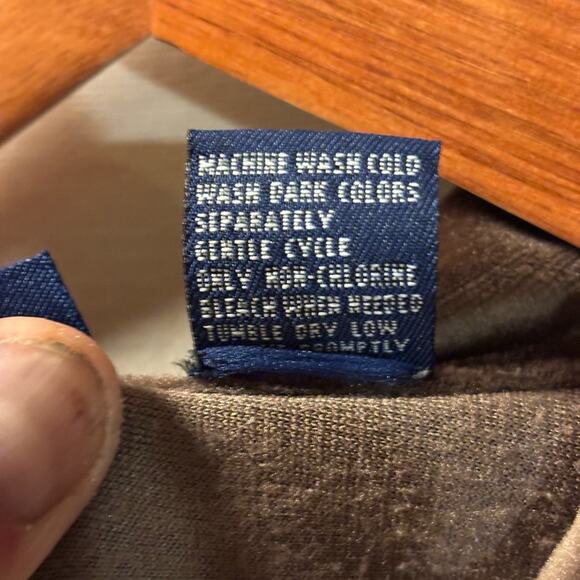 Vintage Honors Velour Button-Up Shirt Made in Hong Kong - Picture 3 of 6